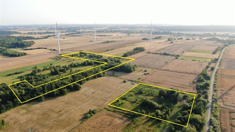Działka pod elektrownię fotowoltaiczną 61 000 m² z pozostałościami siedliska Jeżyce, Jeżyce  61 000m2 Foto 1