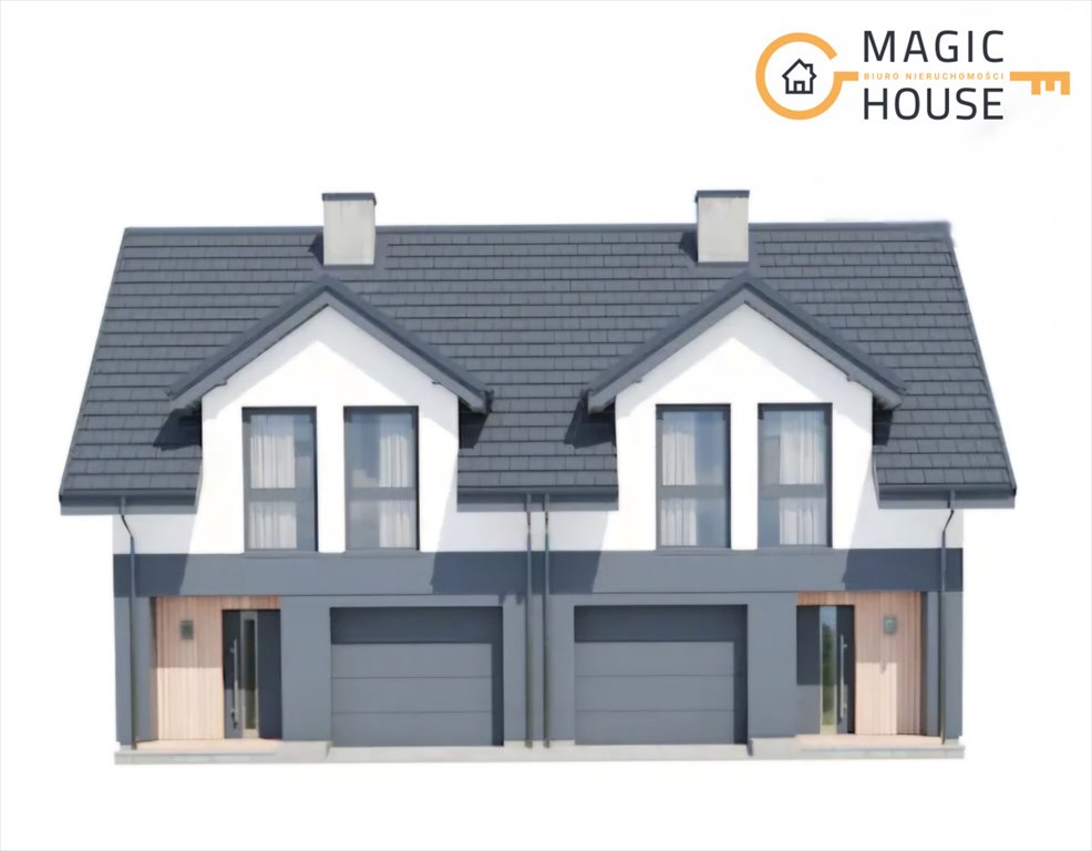 Nowoczesne domy 150 m2 z dużym ogrodem i widokiem na las Bąkowo, Czapli  150m2 Foto 1