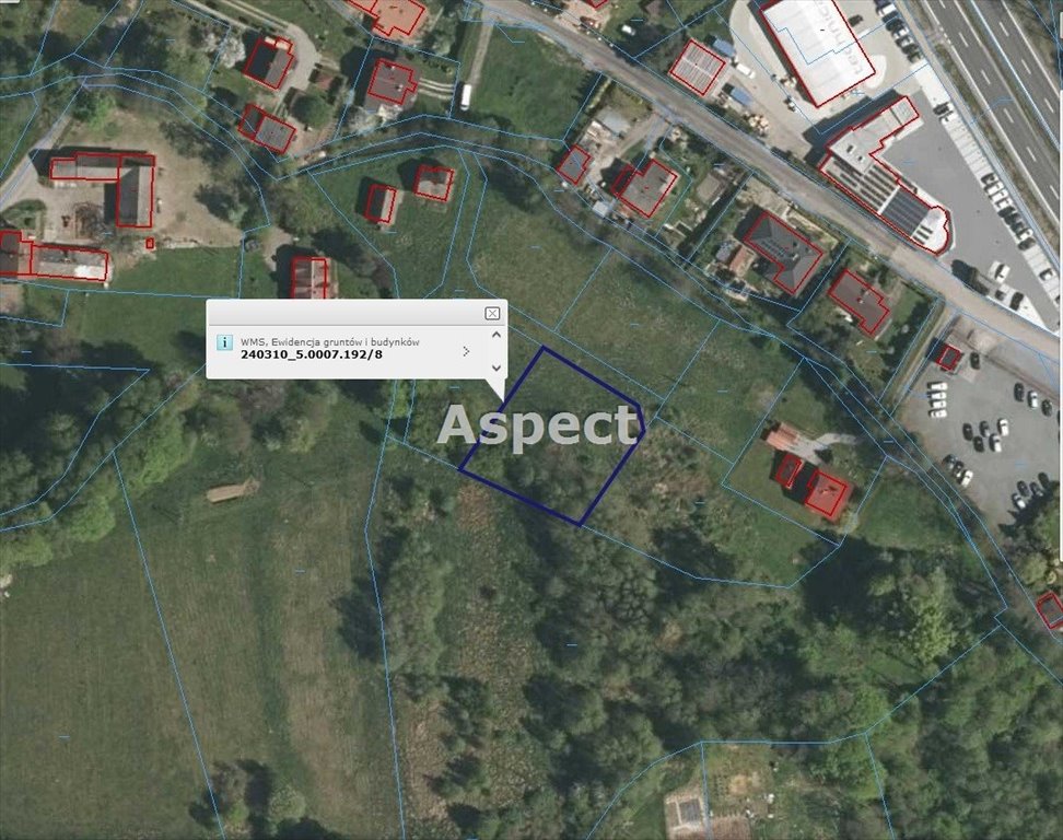 Działka budowlana 1302 m² w spokojnej okolicy Ochab Małych Ochaby Małe  1 302m2 Foto 1