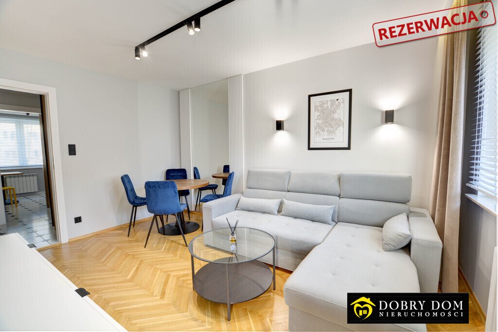 Komfortowe 3-pokojowe mieszkanie po remoncie, balkon, świetna lokalizacja Białystok, Wygoda  47m2 Foto 1