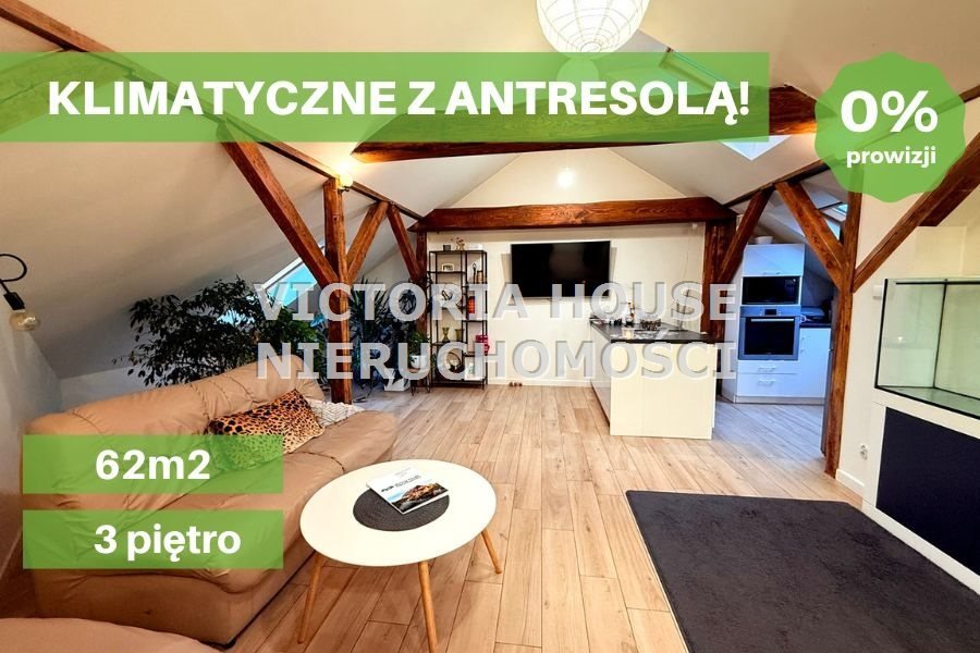 Mieszkanie trzypokojowe na sprzedaż Ełk, Centrum  62m2 Foto 1