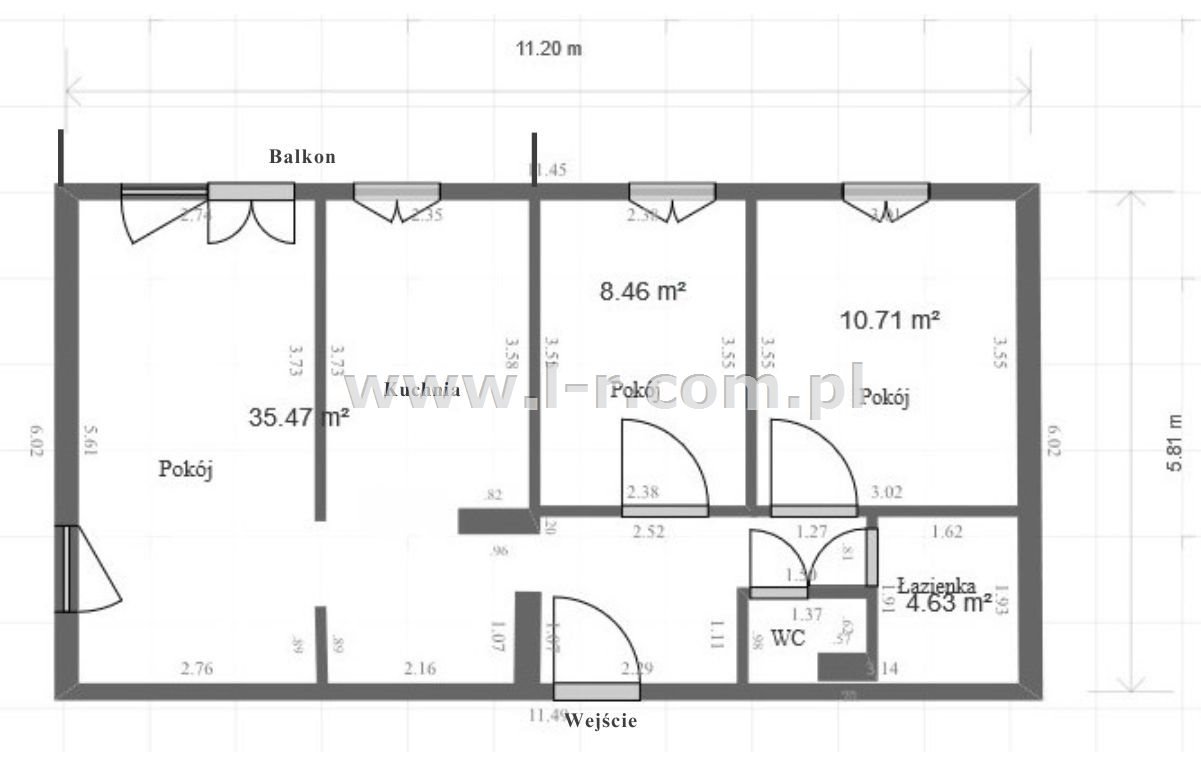 Mieszkanie trzypokojowe na sprzedaż Rybnik, Smolna  63m2 Foto 5