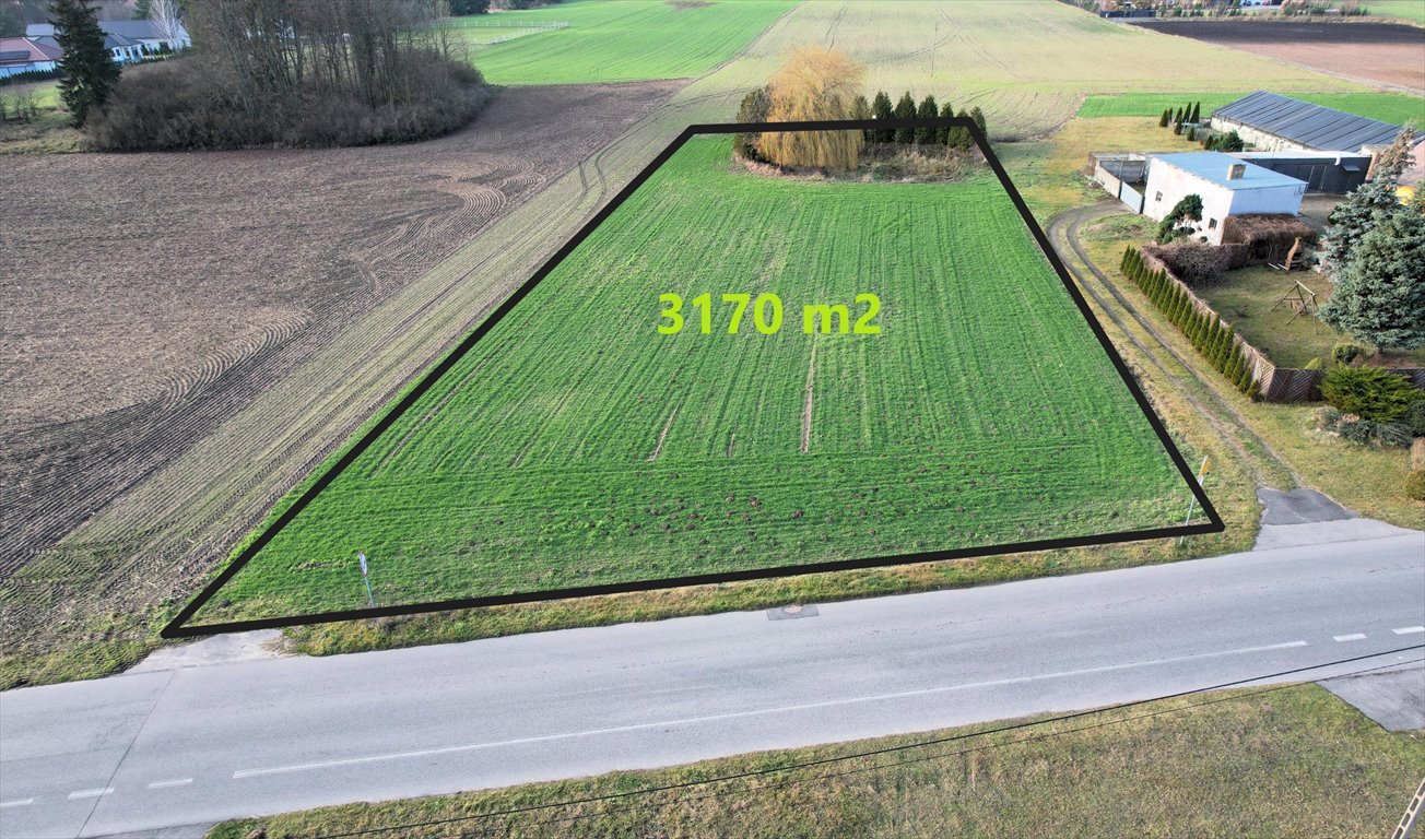 Działka budowlana na sprzedaż Bartodzieje  3 170m2 Foto 1