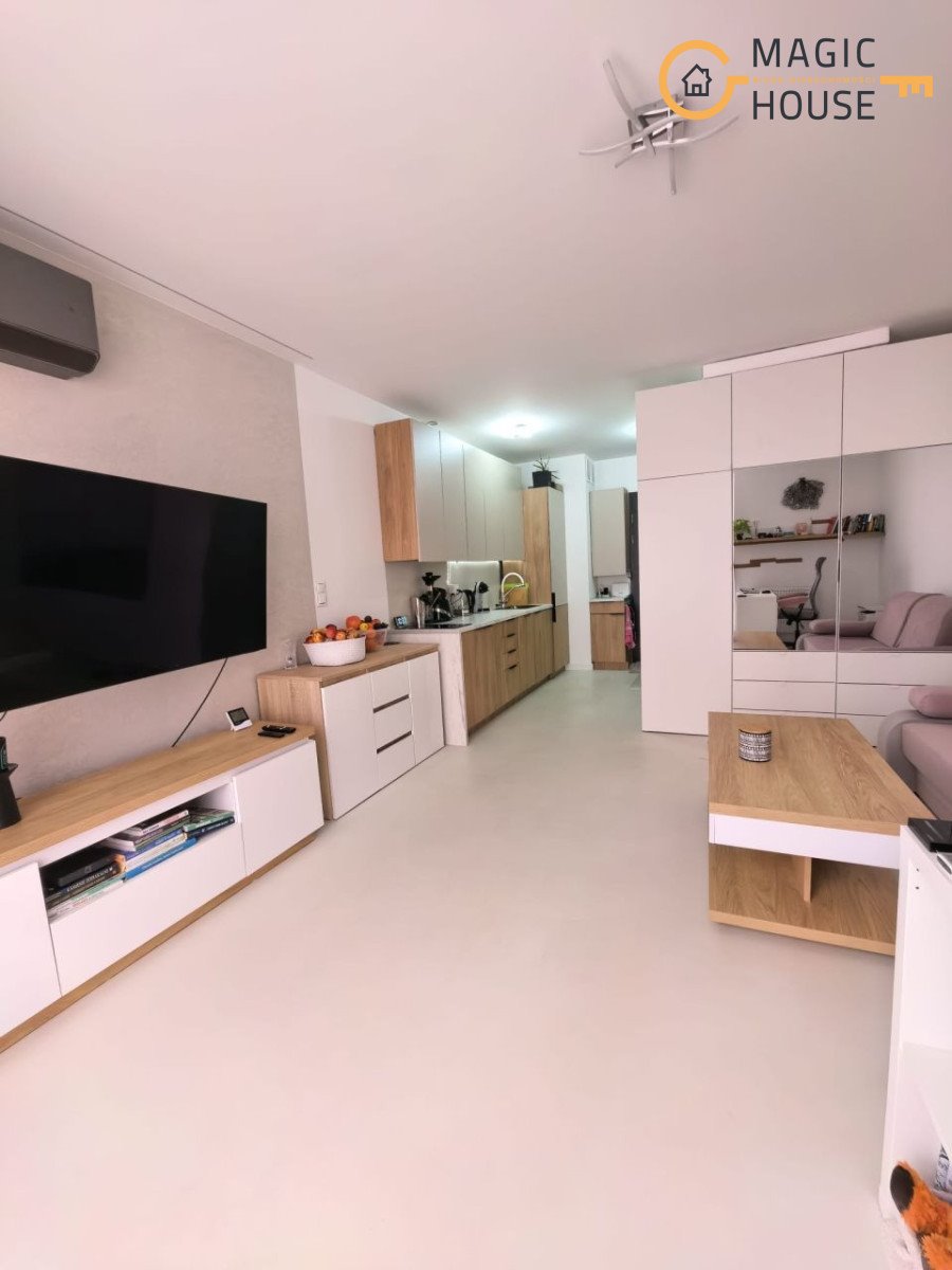 Nowoczesna kawalerka 27,27 m² z Smart Home i klimatyzacją polecam Gdańsk, Orunia Górna, Borkowska  27m2 Foto 1