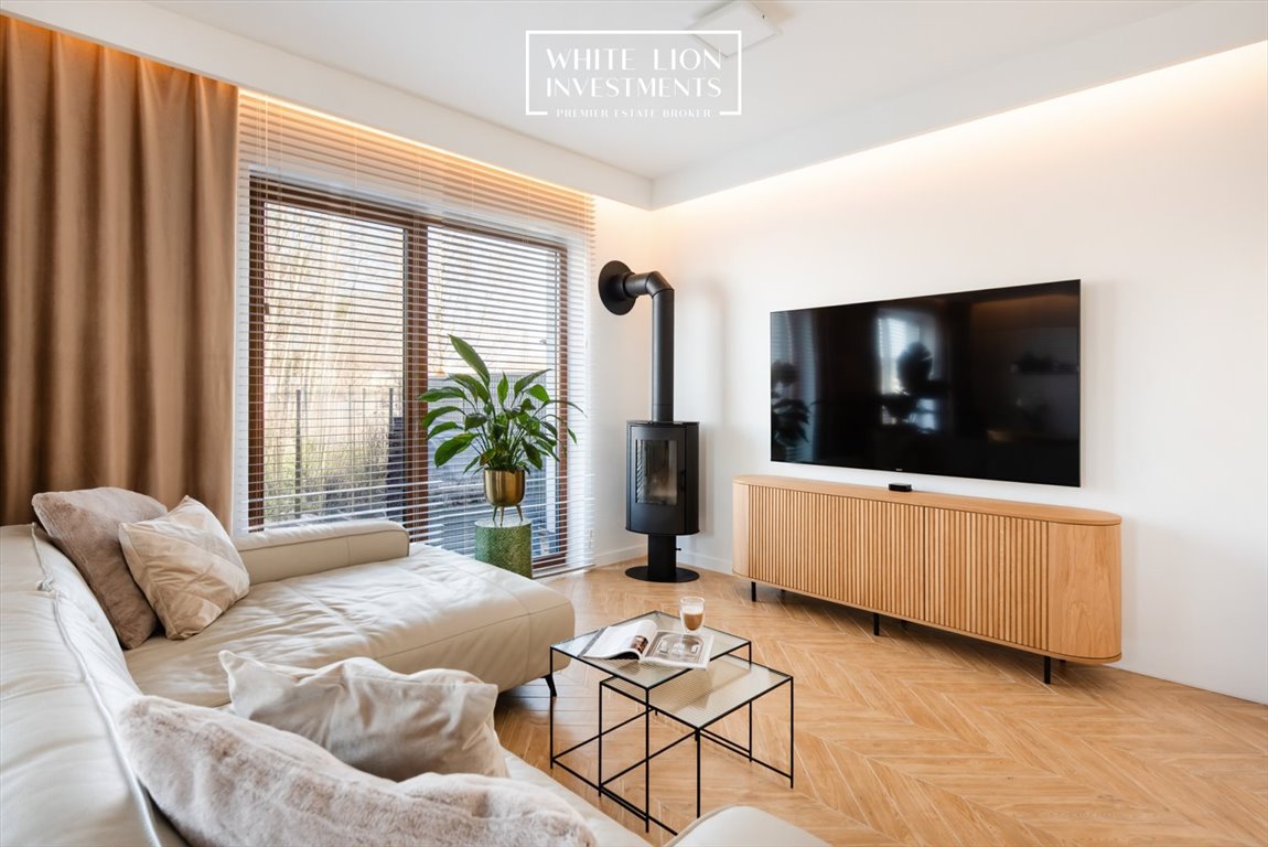 Nowoczesny bliźniak 220m2 z smart home i ogrzewaniem podłogowym Zielonki-Wieś  220m2 Foto 1