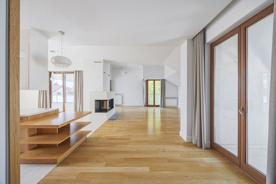 Polecam nowoczesny apartament 176 m² z kominkiem i tarasem Warszawa, Wilanów, Rotmistrzowska  176m2 Foto 1