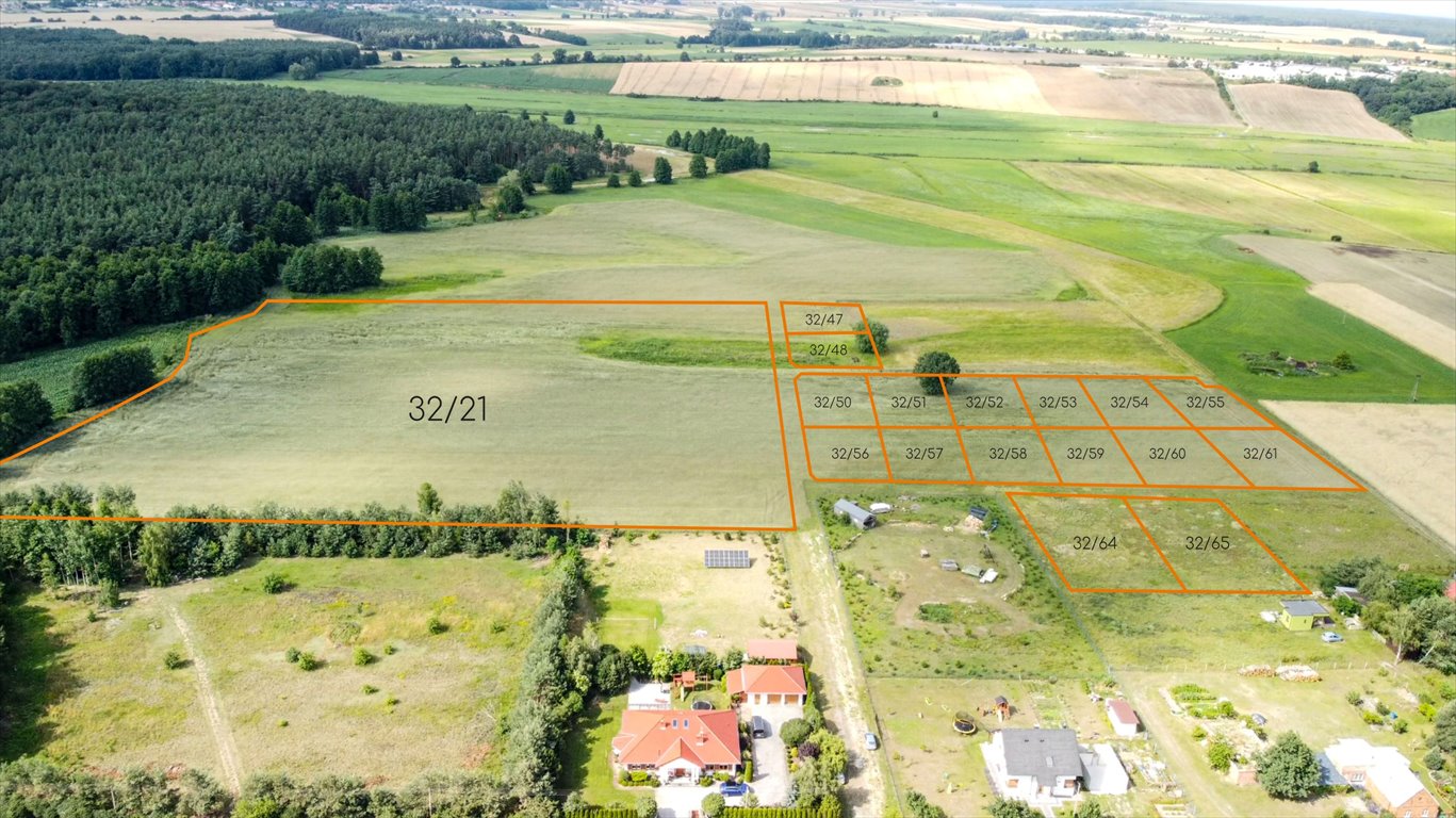 Działka 1,6 ha z 16 działkami budowlanymi i grunt rolny Smogorzewo  55 665m2 Foto 1