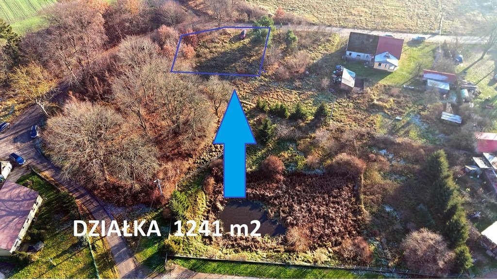 Działka budowlana na sprzedaż Dargobądz  1 241m2 Foto 1