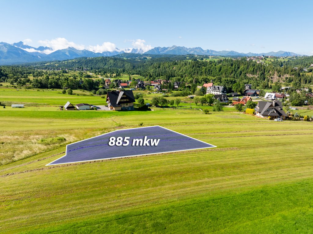 Działka inwestycyjna na sprzedaż Czarna Góra  885m2 Foto 1