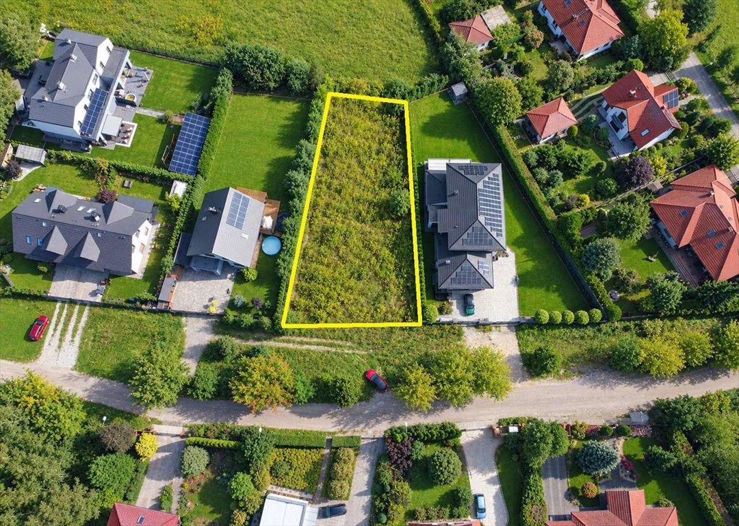 Działka budowlana 1003 m² w Kicinie - zapraszam: Kicin: Sosnowa