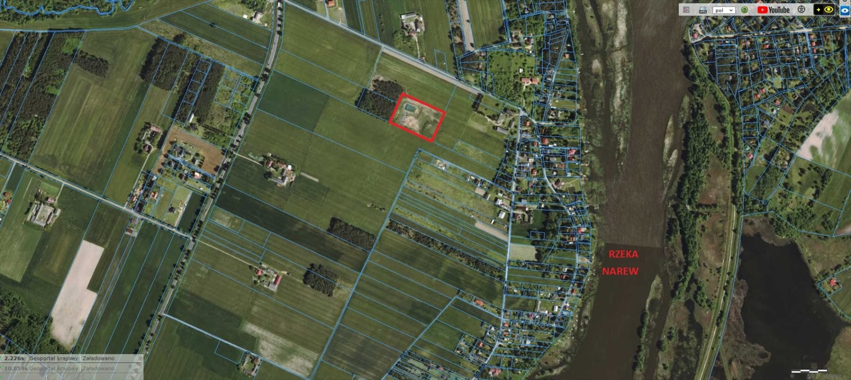 Działka z własnym stawem pod dom w Karniewku (11835 m²) pułtuski  11 835m2 Foto 1