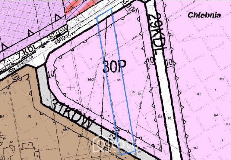 Działka przemysłowa 3321 m² w Chlebni - inwestycja polecam Chlebnia  3 321m2 Foto 1
