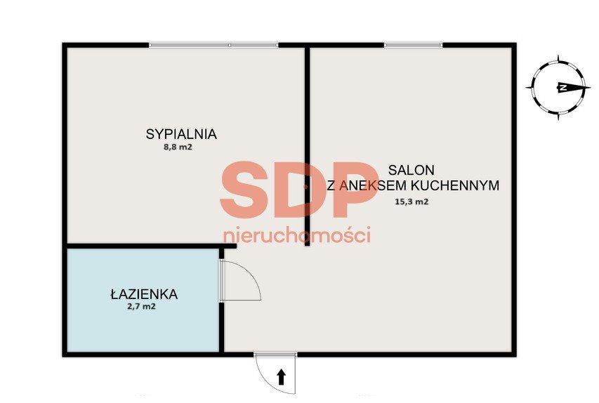 Mieszkanie dwupokojowe na sprzedaż Warszawa, Targówek Bródno, Krasiczyńska  27m2 Foto 6