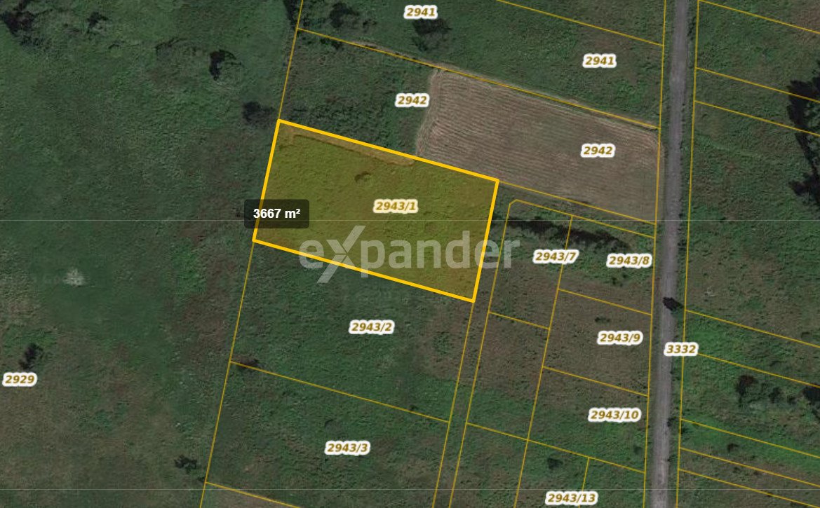 Duża działka 3672 m2 w Niegowoniczkach – idealna pod dom! Niegowoniczki  3 672m2 Foto 1