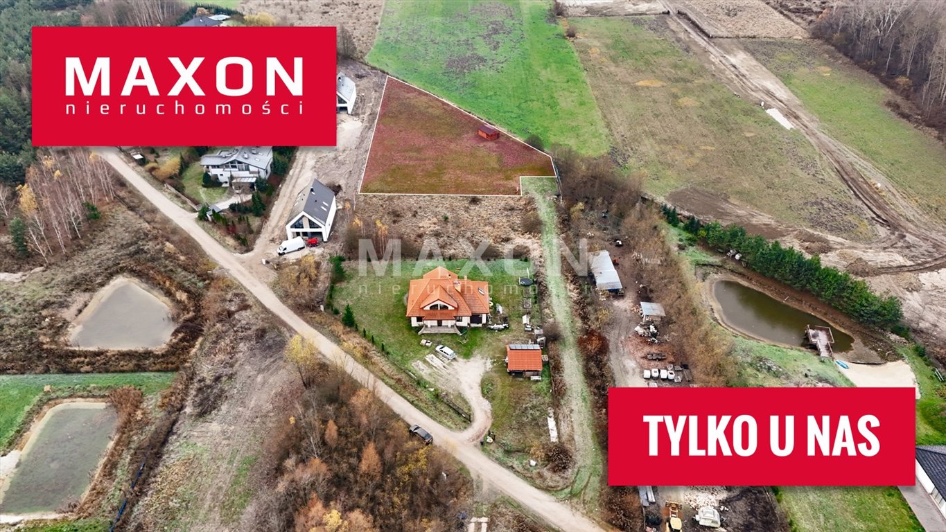 Przestronna działka 3450 m² w Książenicach – idealna pod dom! Książenice  3 450m2 Foto 1