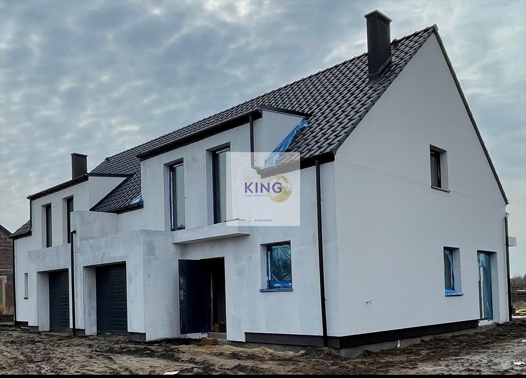 Nowoczesny bliźniak 150 m2 z prywatną strefą na 400 m2 działce Dołuje  150m2 Foto 1