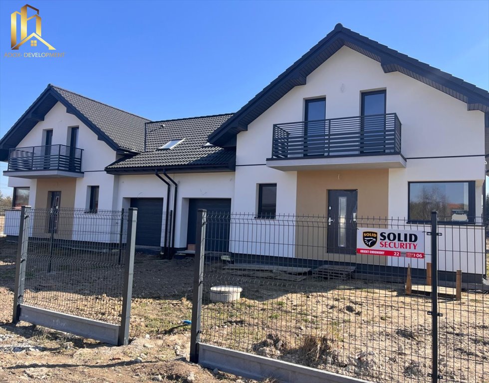 Nowoczesny dom bliźniak 161 m² z garażem i 5 pokojami Henryków-Urocze  161m2 Foto 1