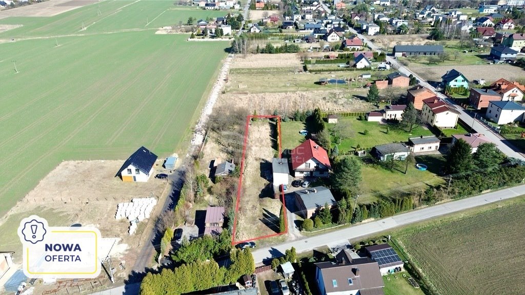 Działka budowlana na sprzedaż Gierałtowice  1 287m2 Foto 1