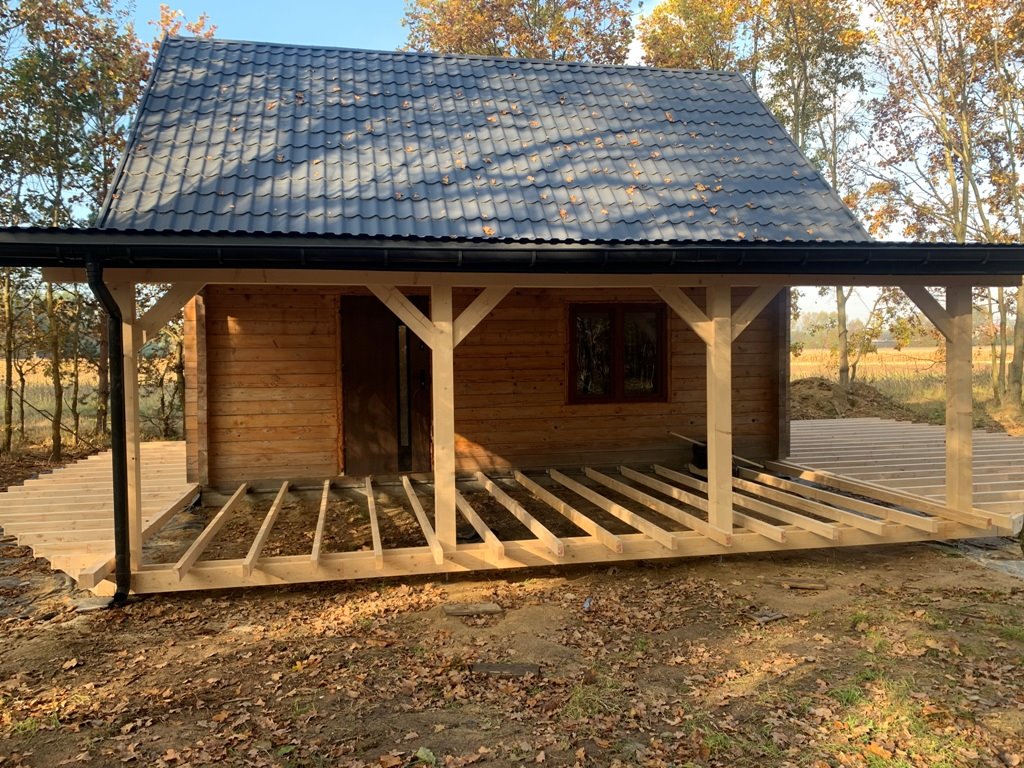 Sprzedam drewniany dom 35 m² w otoczeniu lasu, bez sąsiadów Wólka Pełkińska  35m2 Foto 1