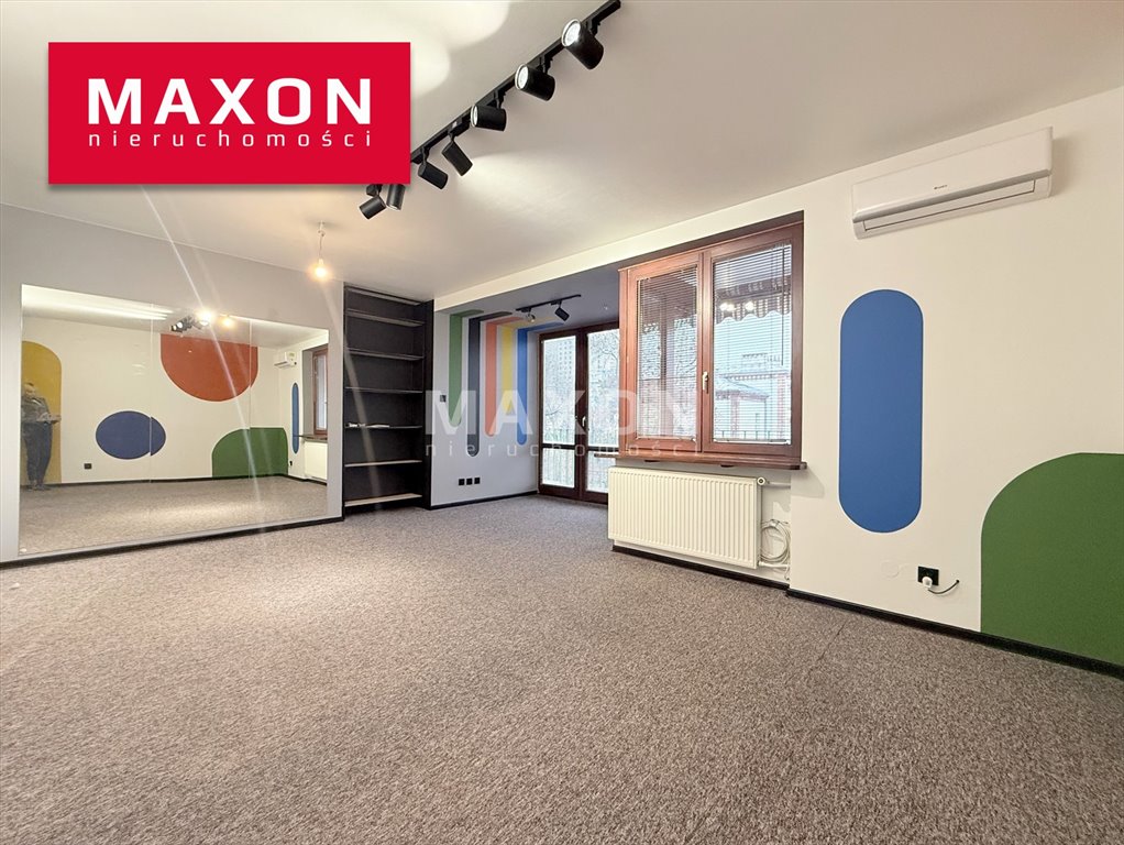 Nowoczesne biuro 92 m2 z klimatyzacją i loggią w centrum Warszawy Warszawa, Śródmieście, ul. Nowogrodzka  92m2 Foto 1