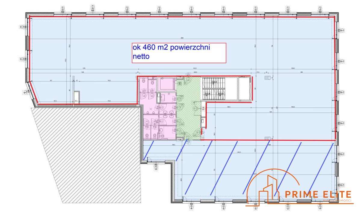 Lokal użytkowy na wynajem Warszawa, Praga-Południe, Wał Miedzeszyński  460m2 Foto 4