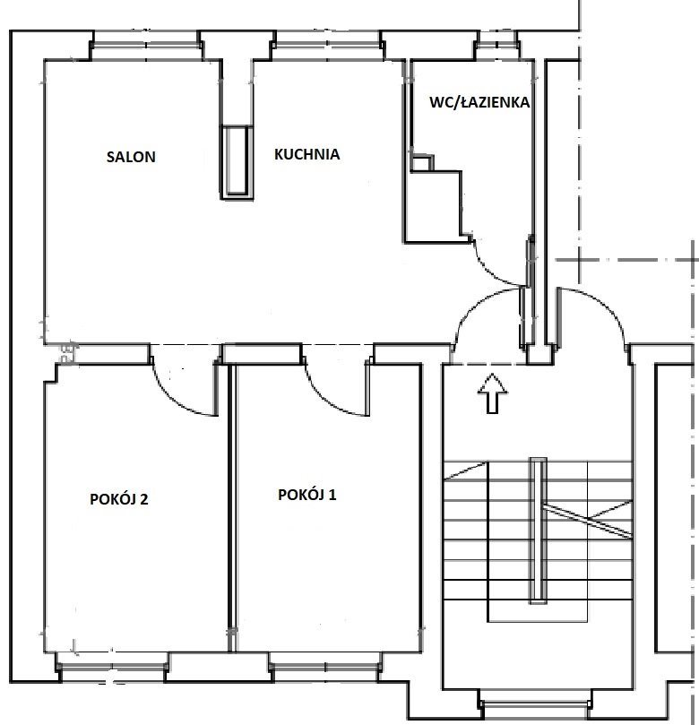 Mieszkanie dwupokojowe na sprzedaż Zabrze, Środmieście  46m2 Foto 19