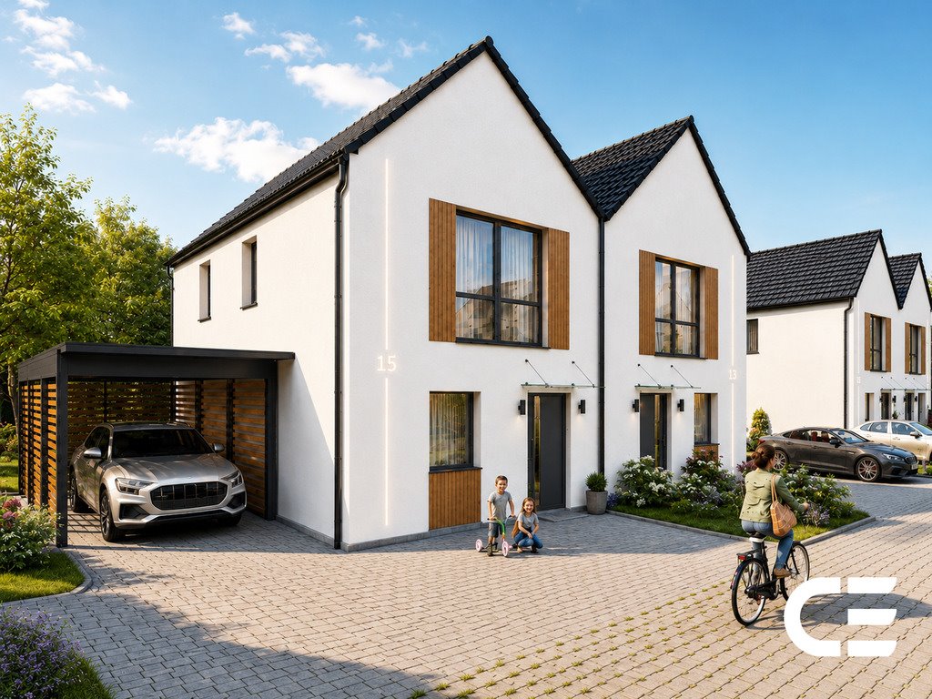 Nowoczesny dom 117 m² z poddaszem, ogród, garaż - polecam! Brzezina  117m2 Foto 1