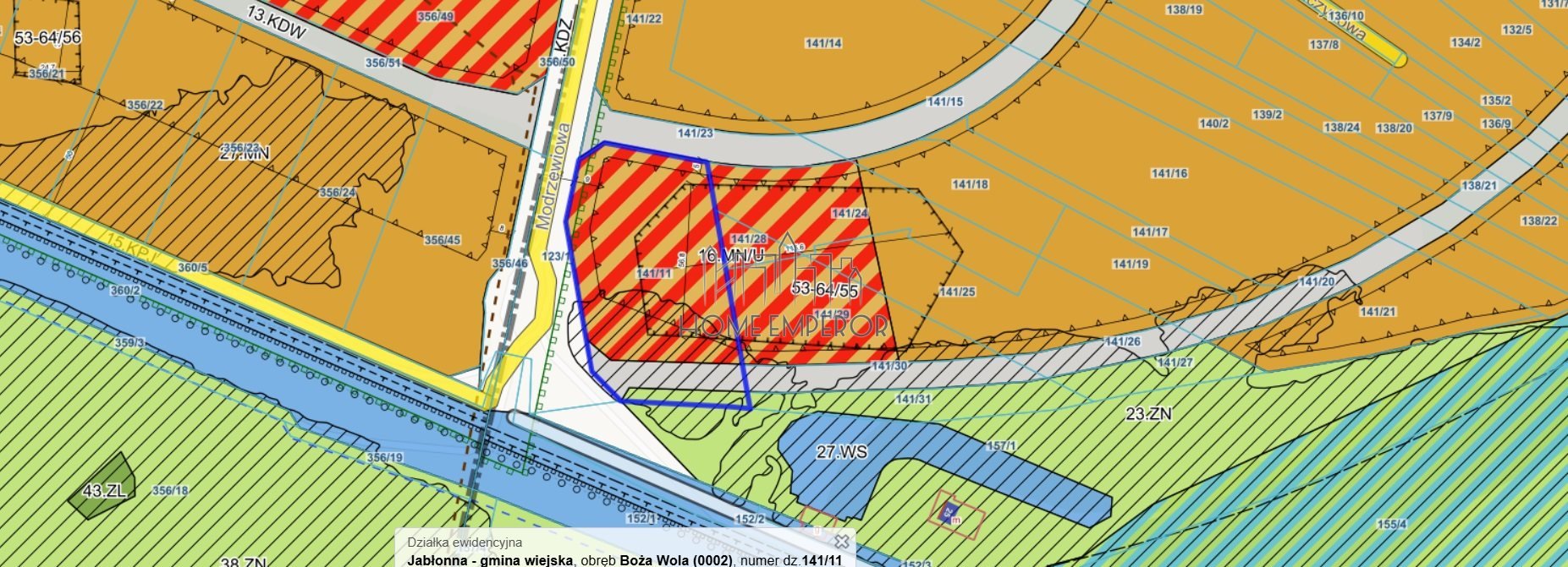 Działka budowlana na sprzedaż Boża Wola, Modrzewiowa  5 050m2 Foto 1