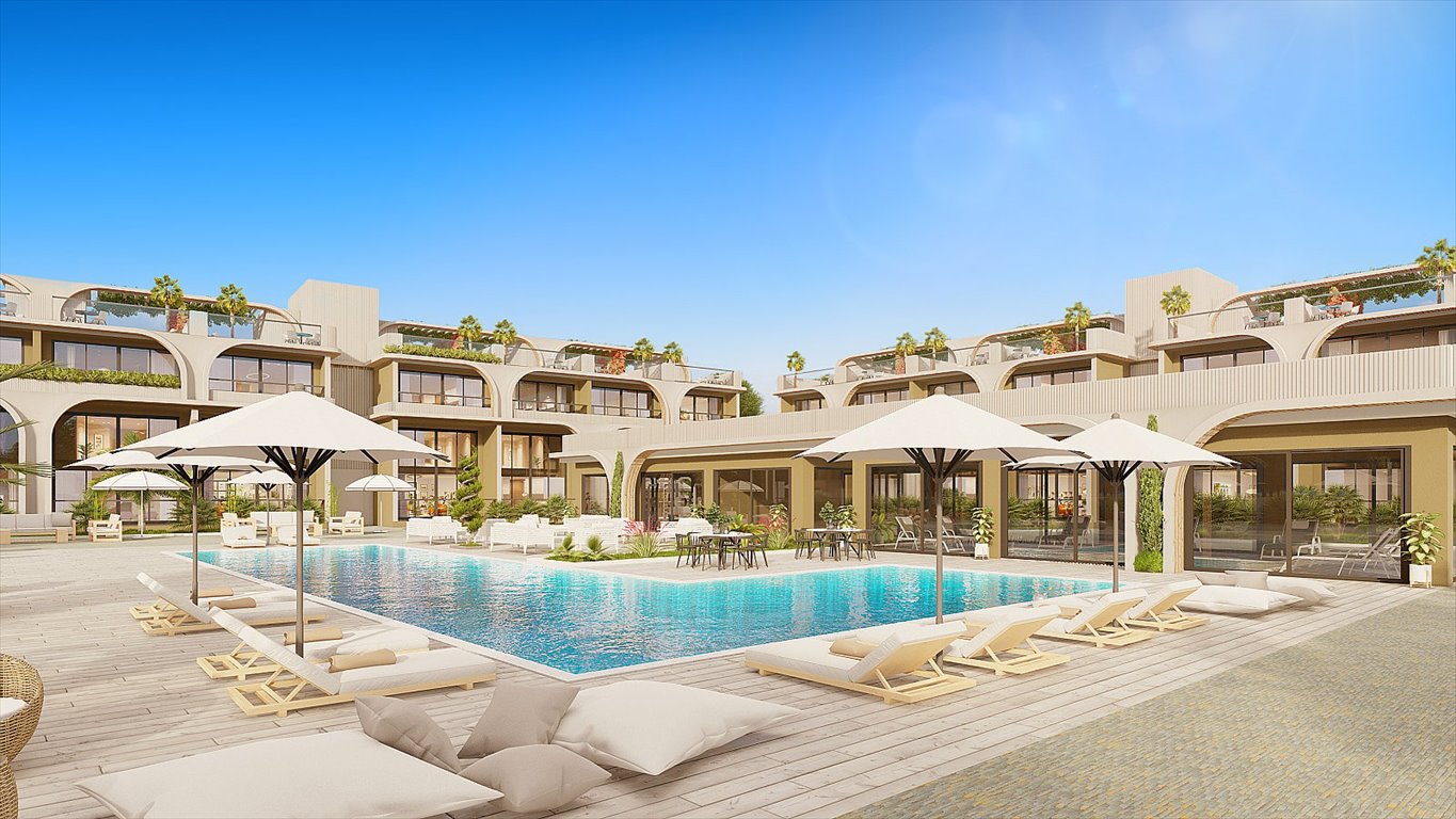 Nowoczesne apartamenty z basenem i tarasem blisko morza Cypr, Girne, Bahçeli, Girne, Cypr Północny  44m2 Foto 1