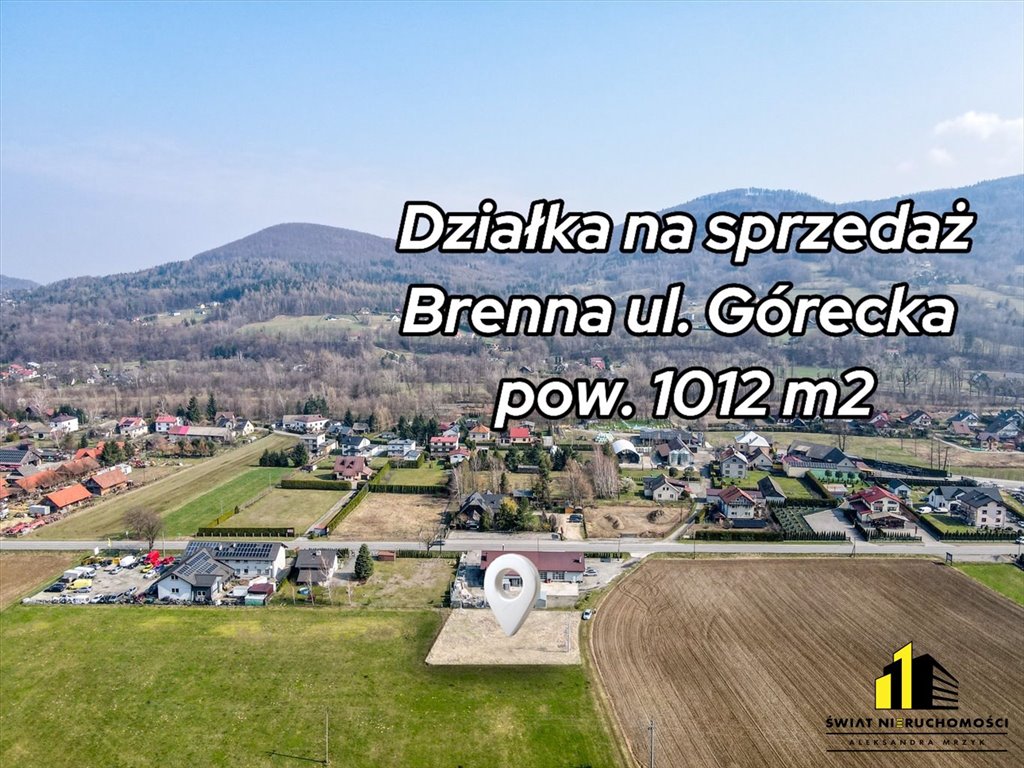 Działka budowlana na sprzedaż Brenna  1 012m2 Foto 1