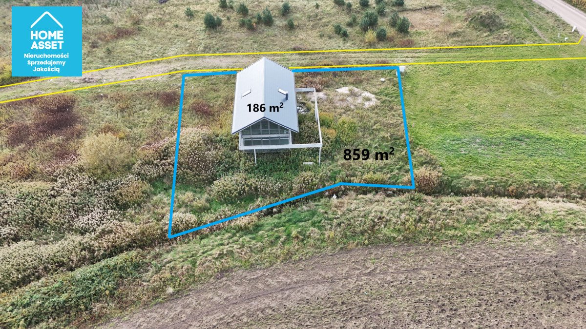 Dom w stanie surowym z instalacjami, blisko plaży Słajszewo  121m2 Foto 1