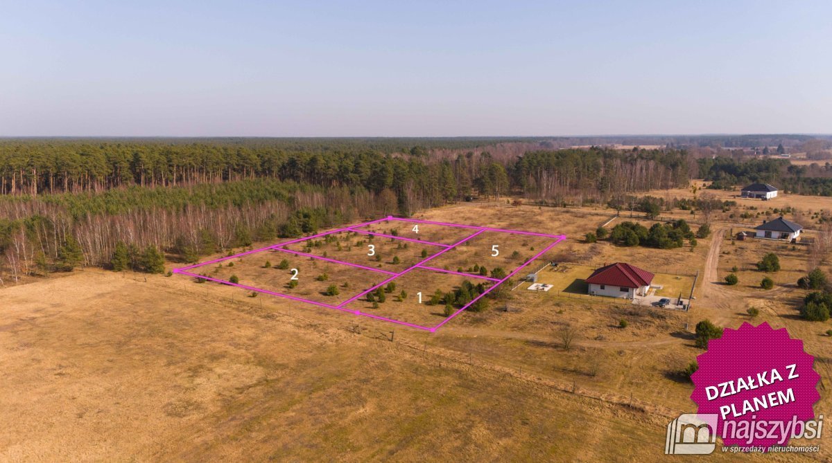 Polecam działkę 1893 m² z planem zabudowy w Miękowie Miękowo, Lawendowa  1 893m2 Foto 1
