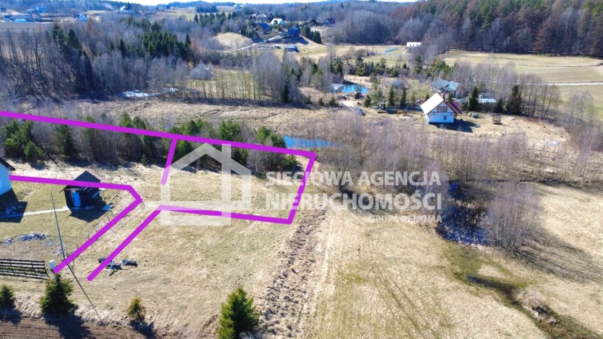 Działka 1290 m² blisko jeziora Połęczyno, media, spokojna okolica Połęczyno  1 290m2 Foto 1