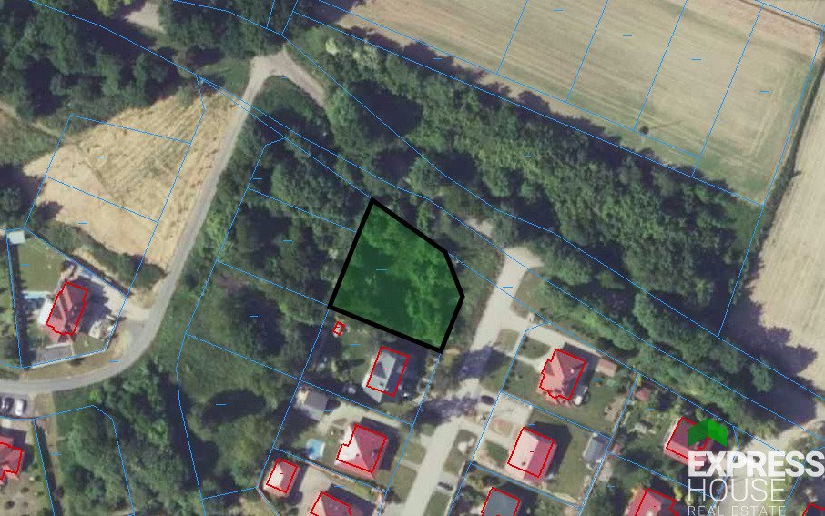 Działka 981 m² pod dom w Wądroże Wielkie, media, dojazd asfalt Wądroże Wielkie  981m2 Foto 1