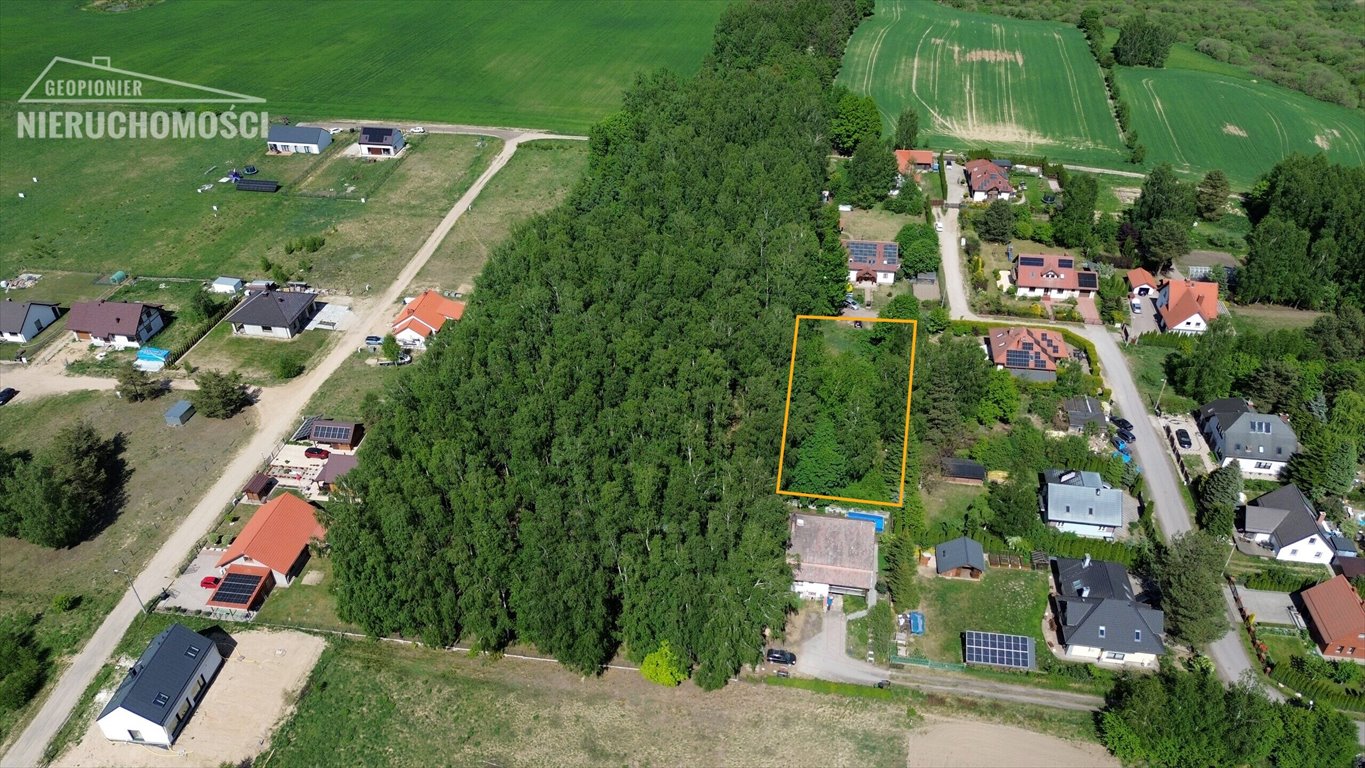 Polecam działkę pod dom 1367 m² z mediami i warunkami zabudowy Zwierzewo, Zwierzewo  1 367m2 Foto 1