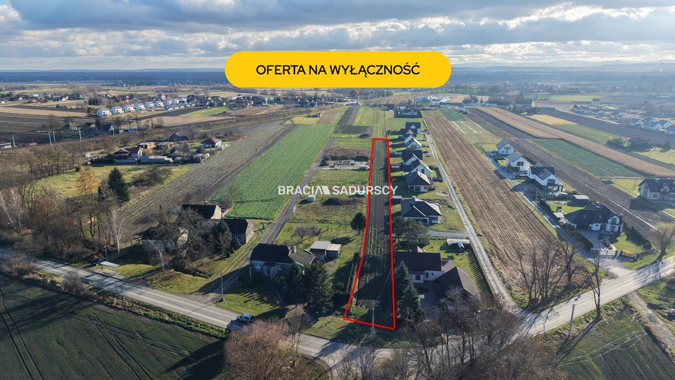 Działka 34 arów z MPZP, pod dom, usługi i handel Kraków, Nowa Huta  3 390m2 Foto 1