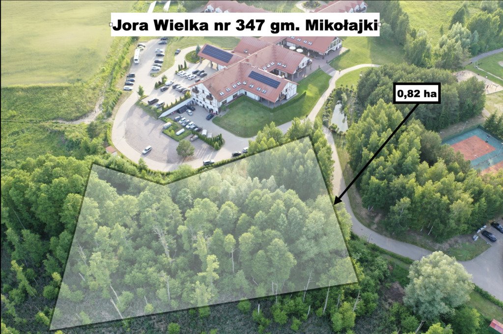 Działka inwestycyjna 8 200 m² w Jora Wielka z mediami Jora Wielka  8 200m2 Foto 1
