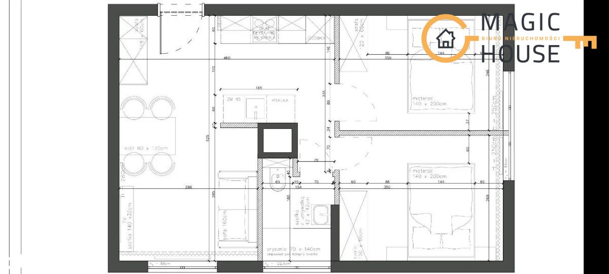 Mieszkanie trzypokojowe na sprzedaż Gdańsk, Przymorze, Tysiąclecia  41m2 Foto 12