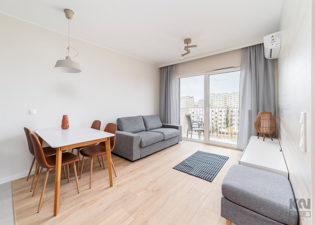 Nowoczesny 3-pokojowy apartament z klimatyzacją, balkonem i miejscem parkingowym Łódź, Widzew, Augustów, Augustów  49m2 Foto 1