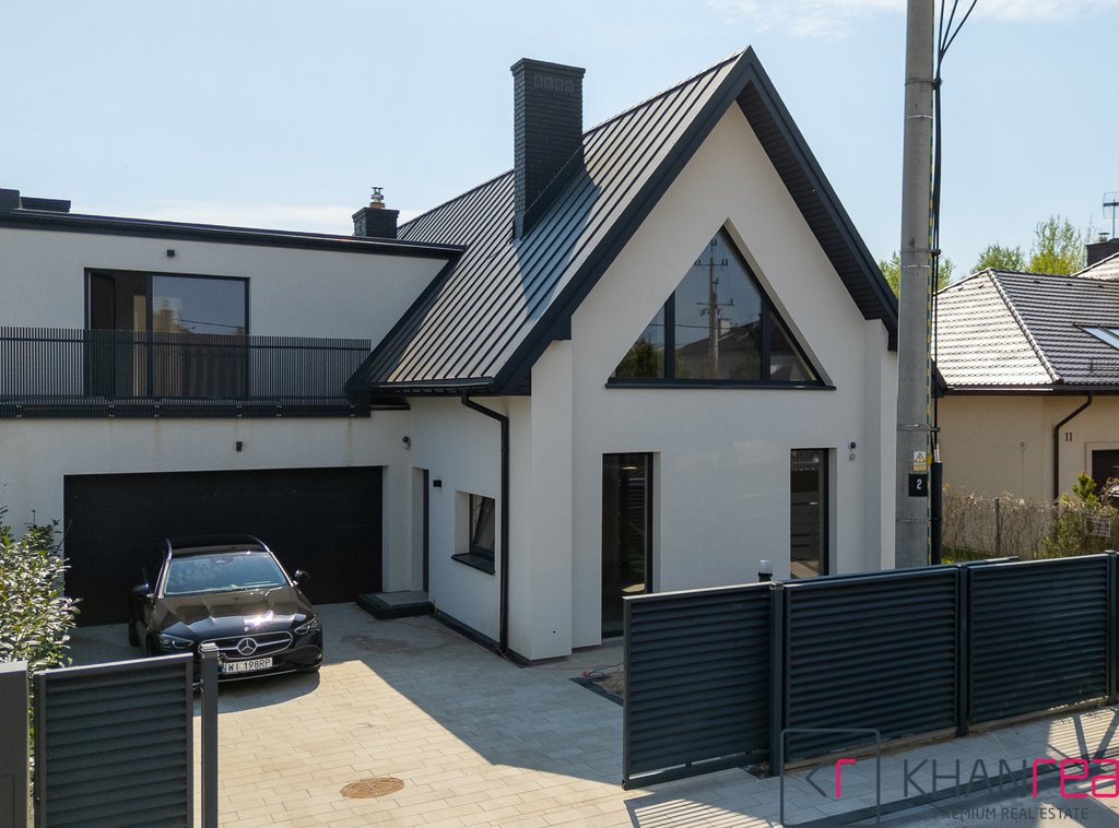 Nowoczesny dom 225 m² z garażem i wysokim salonem Słupno, Fryderyka Chopina  225m2 Foto 1
