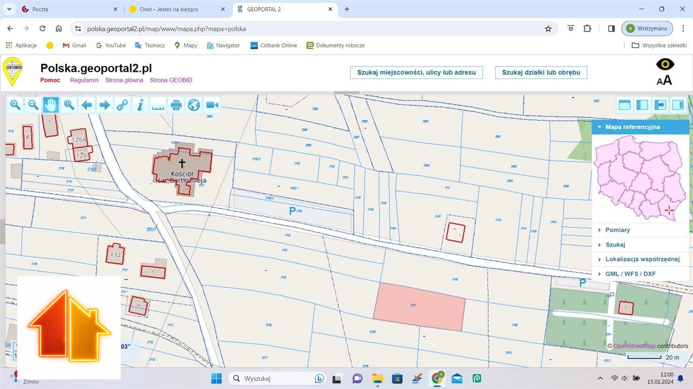 Działka rolna 11,71 ar z widokiem na Pogórze Dynowskie Dynów  1 171m2 Foto 1