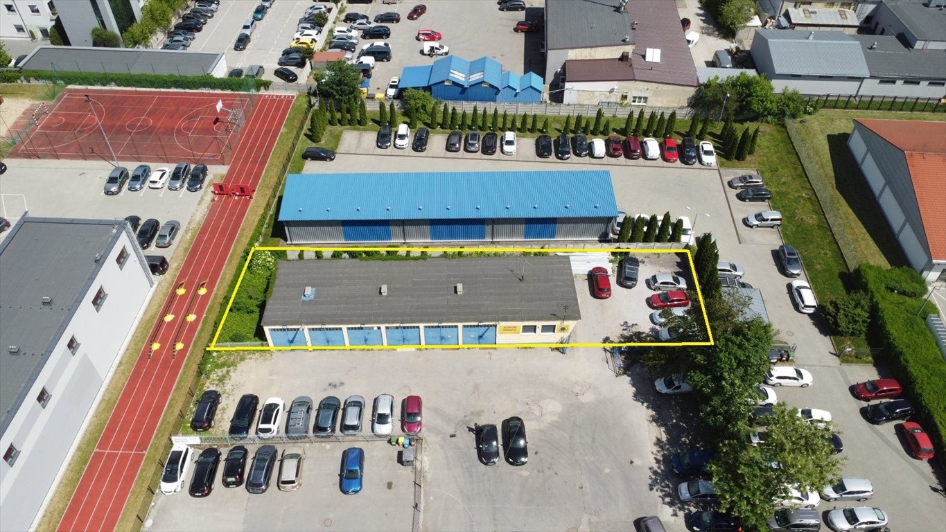 Hala 250 m² z bramami i placem, świetna lokalizacja Kielce, KSM, Sandomierska  251m2 Foto 1