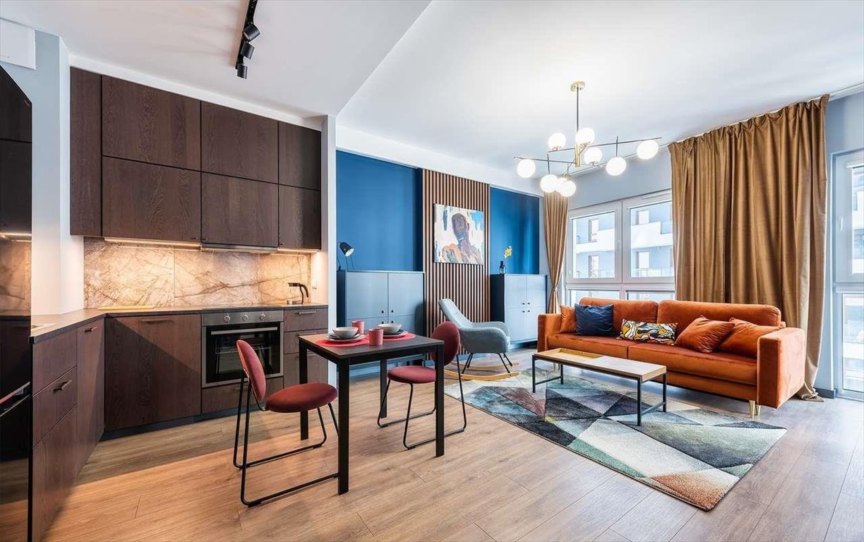 Nowoczesne 44 m2 z tarasem, klimatyzacją, osiedle strzeżone Warszawa, Wola, Marcina Kasprzaka  44m2 Foto 1