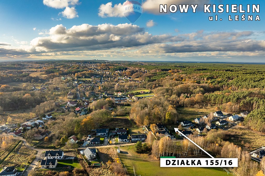 Działka budowlana na sprzedaż Zielona Góra, Nowy Kisielin, Nowy Kisielin-Leśna  990m2 Foto 14