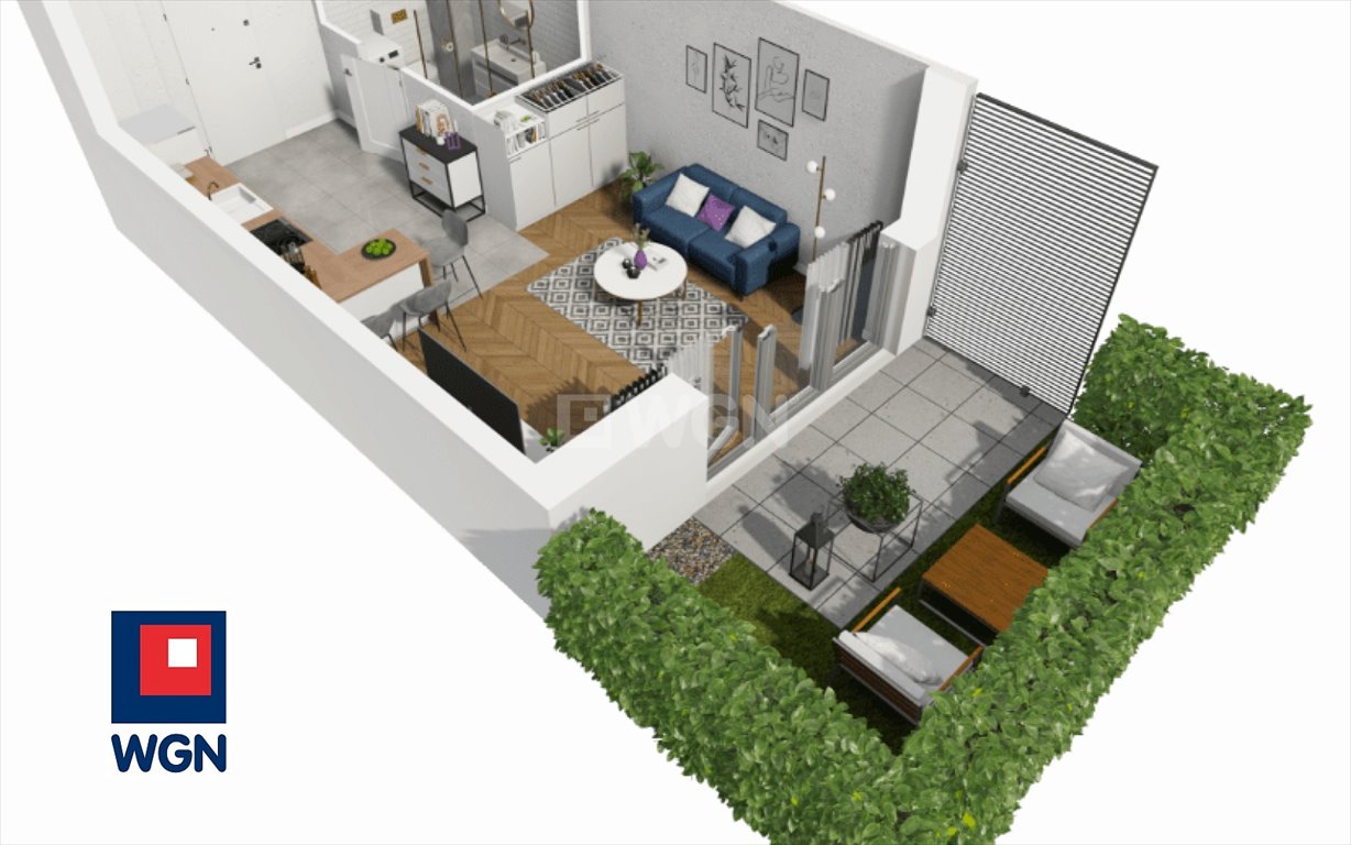 Zapraszam do inwestycyjnego mieszkania 24,63 m² z systemem smart dom Gdańsk, Młyńska, Twarda  25m2 Foto 1