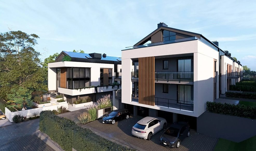 Nowoczesne 102 m² dwupoziomowe mieszkanie z tarasem i garażem Rzeszów, Budziwój, Legionistów  102m2 Foto 1