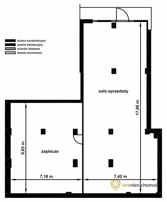 Lokal użytkowy na sprzedaż Wrocław, Szczepin, Legnicka  175m2 Foto 2