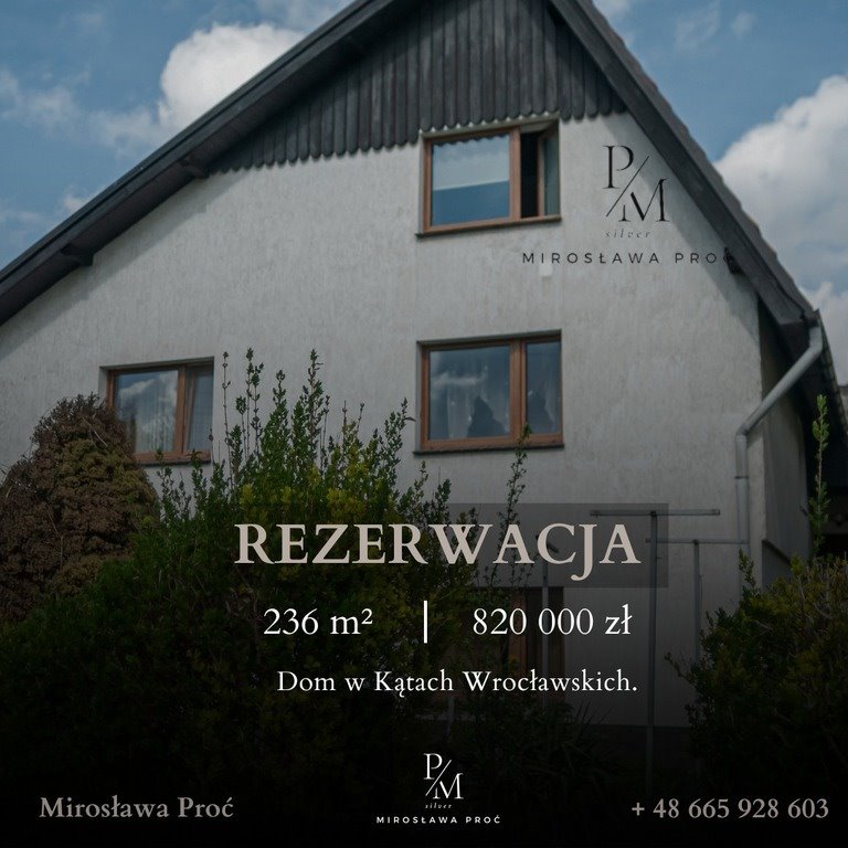 Dom na sprzedaż Kąty Wrocławskie  236m2 Foto 1