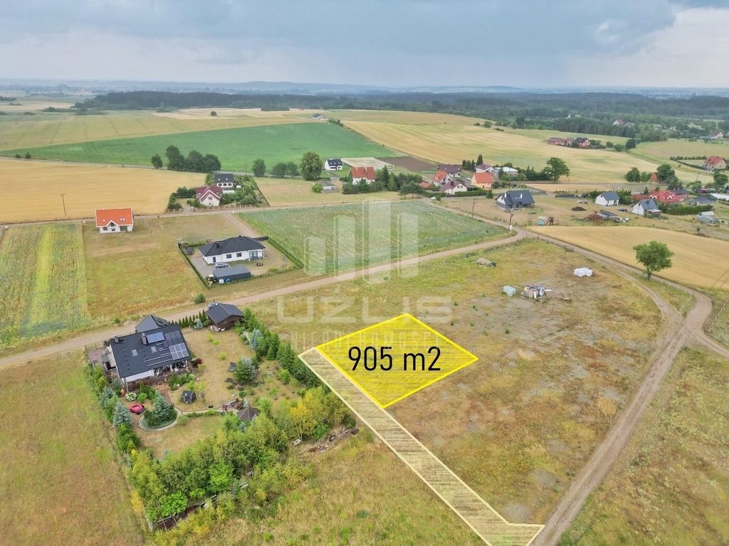 Działka budowlana na sprzedaż Ełganowo, Teodora Wrzesińskiego  905m2 Foto 1