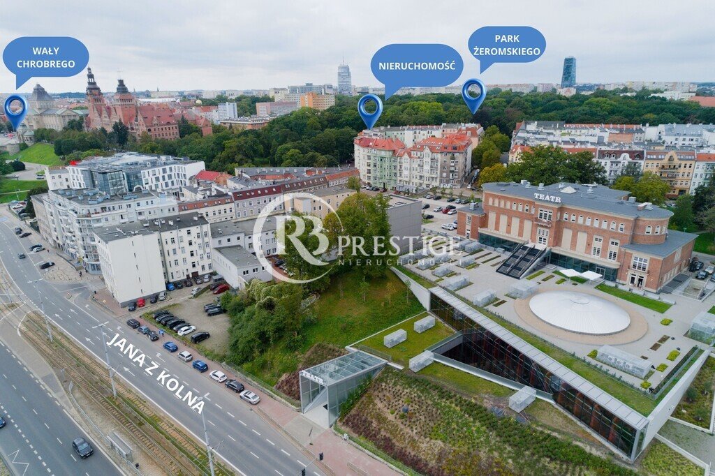 Mieszkanie dwupokojowe na sprzedaż Szczecin, Stare Miasto, Kapitańska  68m2 Foto 1